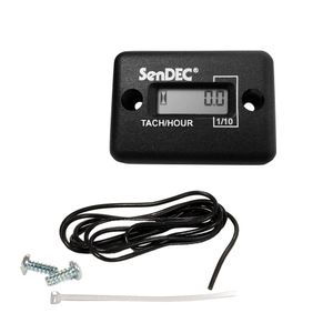Tacômetro Horimetro Digital SenDec medição até 9000RPM