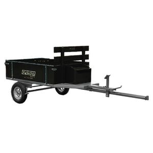 Carreta Simples Fixa para Motocultivador MOD.1300 R8 Preta Maquinafort