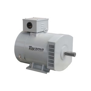 Alternador Monofásico com Escova Toyama 17.3KVA 4Polos Bivolt 110V/220V