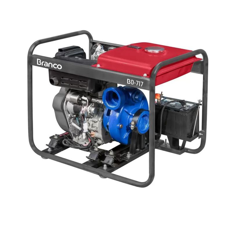 Motobomba-a-Diesel-13CV-Branco-BD717E-Partida-Eletrica