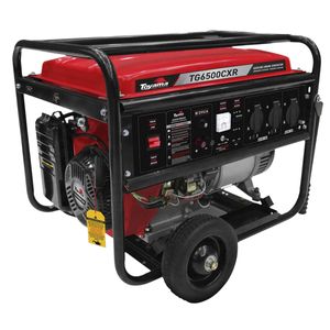 Gerador à Gasolina Toyama TG6500CXR Partida Manual 5,5 KVA Monofásico 115/230Volts