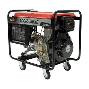 Gerador Energia à Diesel 5,5KVA Toyama TDG6500BXE Partida Elétrica 115/230V