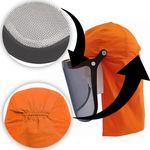 Bone-Touca-Arabe-Laranja-Com-Visor-Telado-Protetor