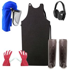 Kit Proteção Segurança Para Jardineiro Operador De Roçadeira
