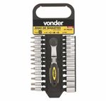 Soquetes-encaixe-1-4--com-Catraca-Jogo-25Pcs-Vonder