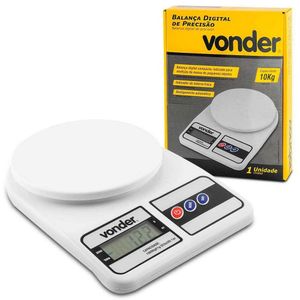 Balança Digital de Precisão capacidade 10Kg Vonder