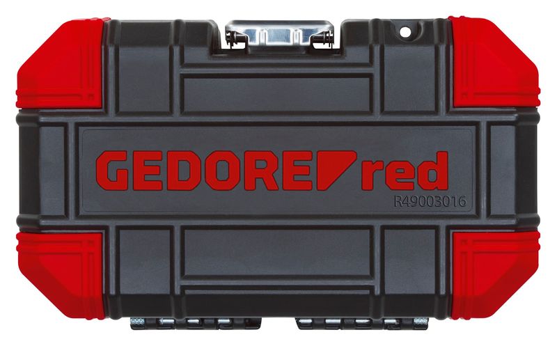 Jogo-de-Soquetes-Gedore-1-4--Sextavados-Catraca-16-Pecas-R49003016