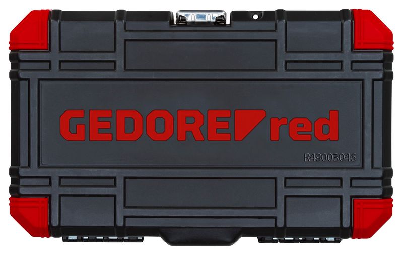 Jogo-de-Soquetes-Sextavados-Gedore-RED-1-4-com-46-Pecas-R49003046