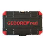 Jogo-Soquetes-1-4-com-33-Pcs-Sextavado-4-13MM-Gedore-Red