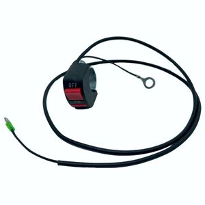 Botão Interruptor Com Cabo Motocultivador Gasolina Remoli RT950G