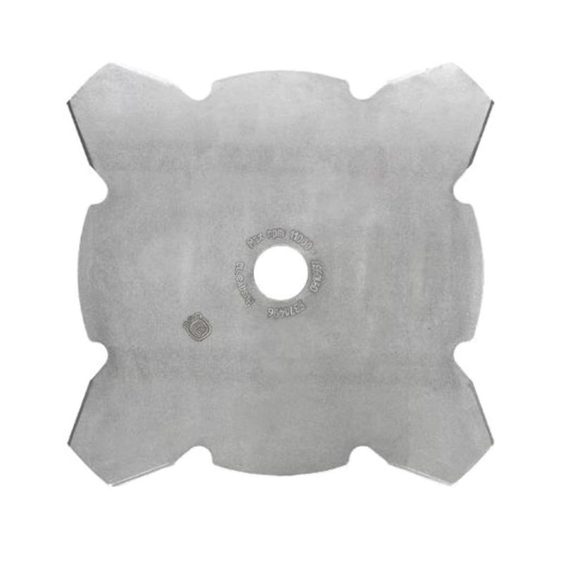 Lamina-Faca-4-Pontas-255mm-Furo-1-Polegada-Para-Rocadeiras-Husqvarna-Original