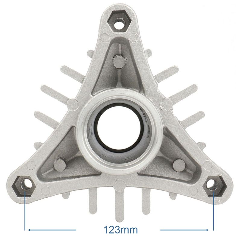 Carcaca-Mandril-Torreta-3-Furos-Trator-Husqvarna-LT125-151-Original