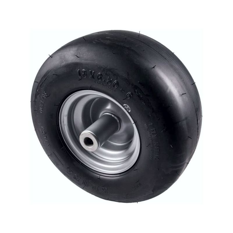 Pneu-dianteiro-13X6-5--com-roda-e-eixo-Husqvarna-Trator-Giro-Zero-MZ5225ZT
