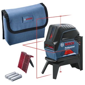 Nível à laser Bosch GCL2-15 de linhas vermelhas 15m Versão Básica