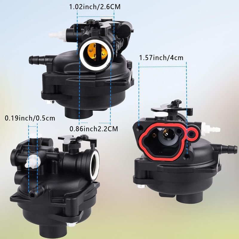 Carburador-Motor-Briggs-Cortador-Grama-450E-500E-550-591160-799583