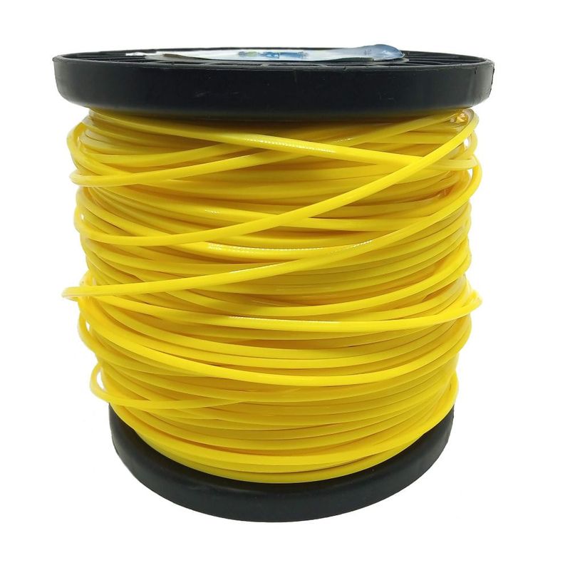 Fio-Nylon-Supreme-Quadrado-Reforcado-3-0mm-rolo-com-2kg-cor-Amarelo