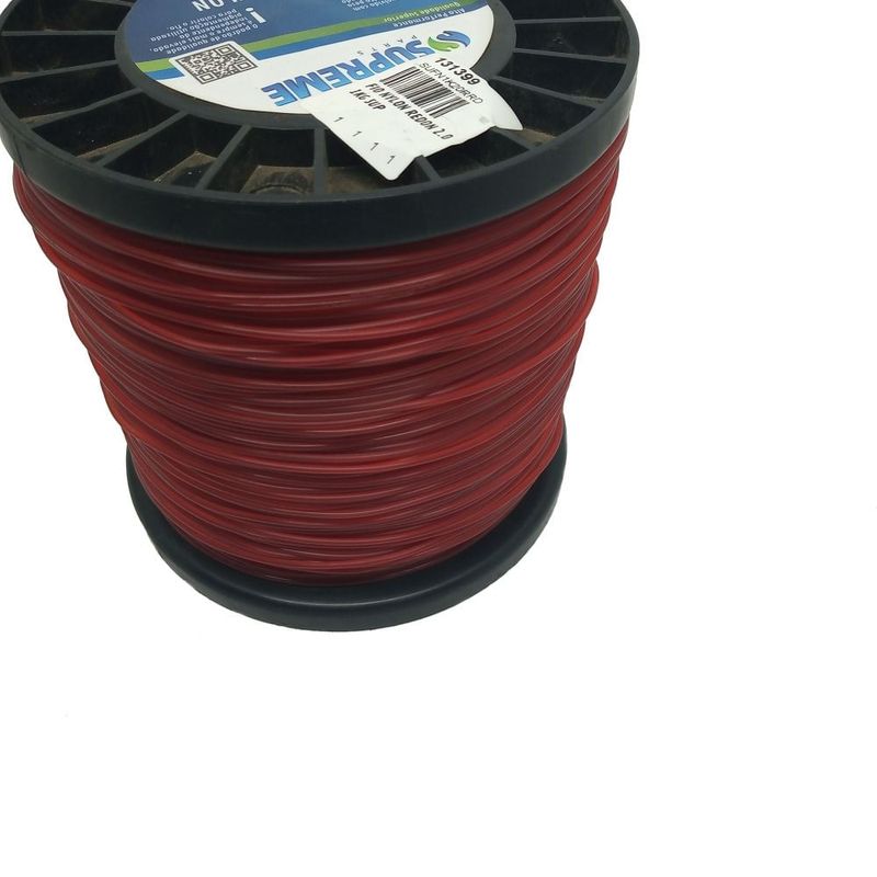 Fio-Nylon-Supreme-Redondo-2-0mm-rolo-com-1kg-cor-Vermelho