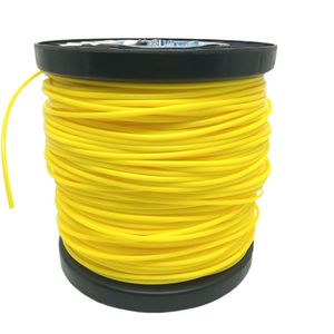 Fio Nylon Supreme Redondo 3,0mm rolo com 1kg cor Amarelo
