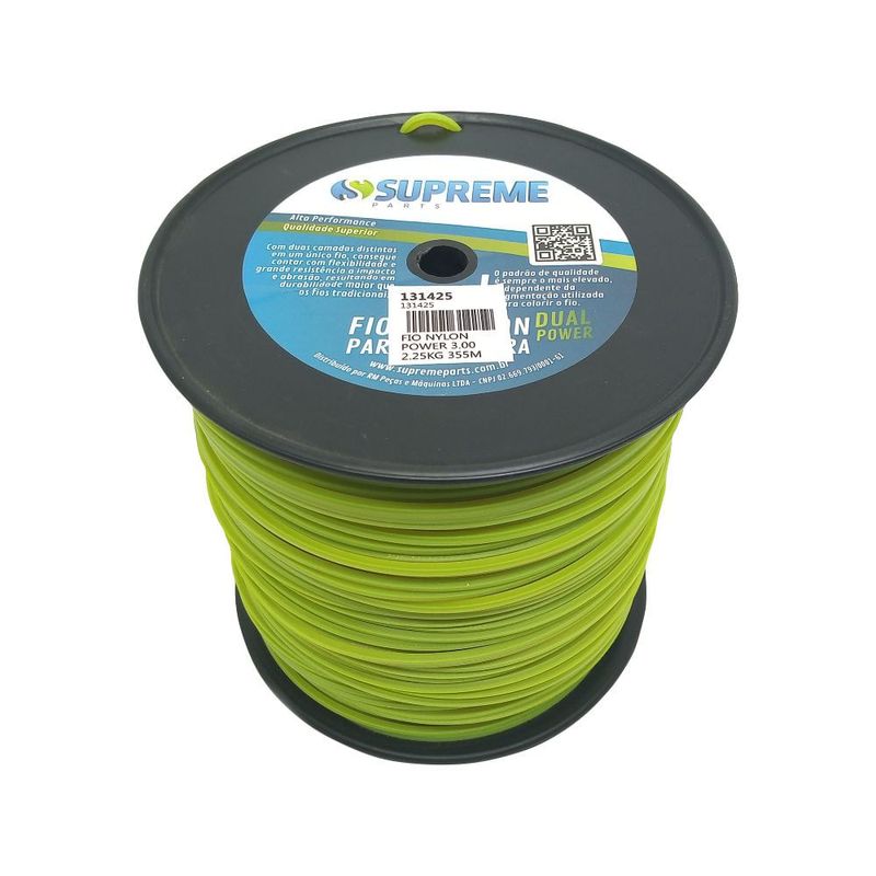 Fio-Nylon-Supreme-Dual-Power-Quadrado-3-0mm-rolo-com-2-25kg-cor-Verde