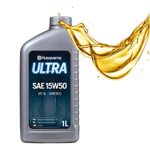 Óleo 4 Tempos Husqvarna ULTRA SAE 15W50 1LT Original