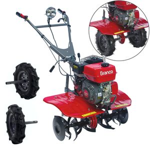 Motocultivador Tratorito Gasolina Branco BTTG 6,5HP 800