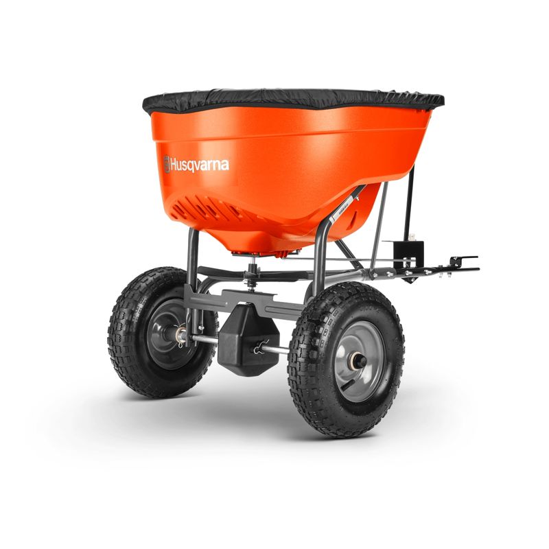 Semeadora-Adubadeira-Rebocavel-BS130T-Husqvarna-Capacidade-59KG