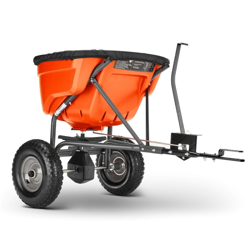 Semeadora-Adubadeira-Rebocavel-BS130T-Husqvarna-Capacidade-59KG