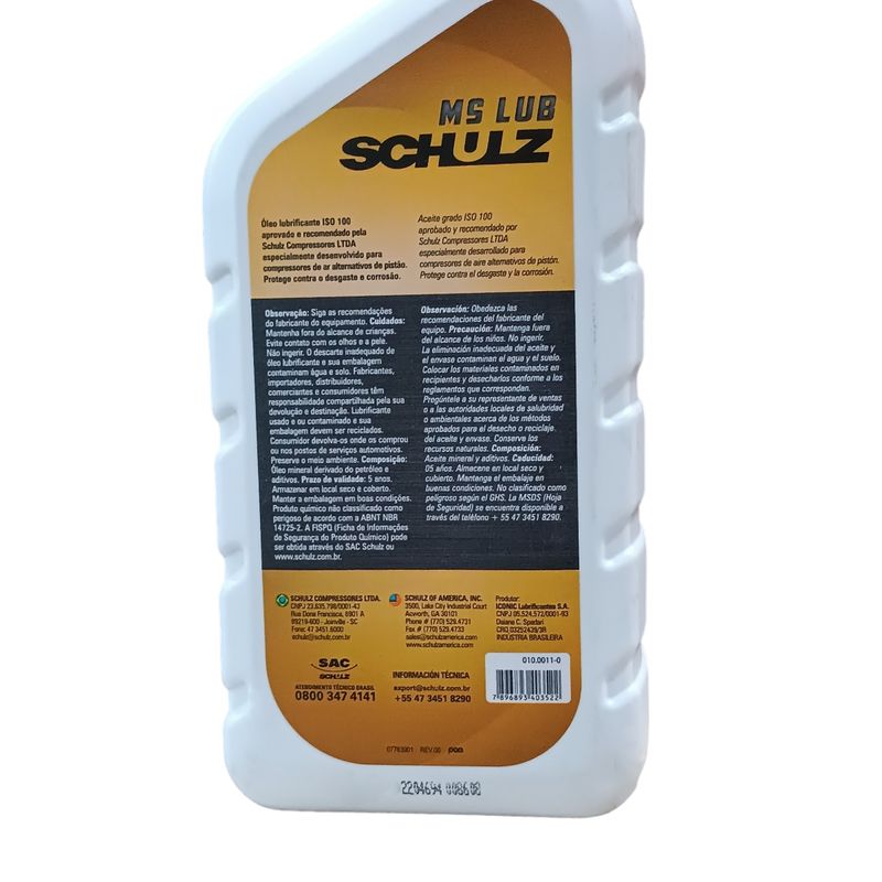 Oleo-Lubrificante-compressores-Schulz-MS-LUB-1LT