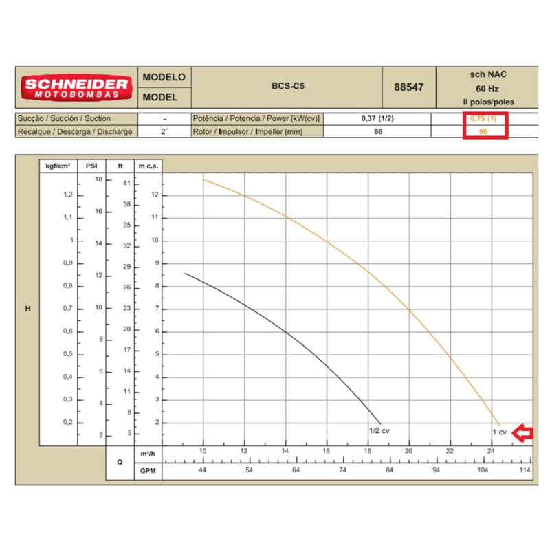 Motobomba-Centrifuga-Submersivel-Schneider-BCS-C5-1CV-220V