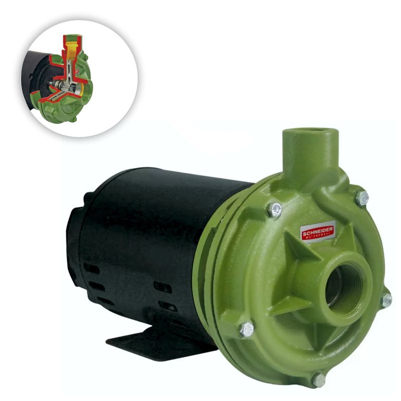 Motobomba-Centrifuga-Monoestagio-Schneider-BC-92-T-1A-1-5CV-220-380V
