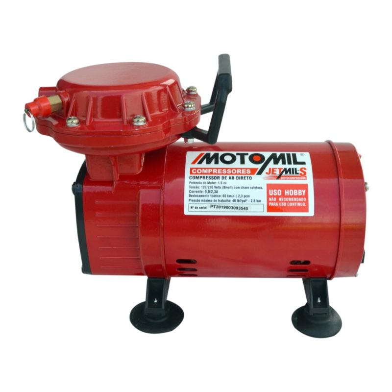 Mini-Compressor-Diafragma-Ar-Direto-Motomil-JETMIL-S-2-3pcm-Pistola-Pintura-Bivolt