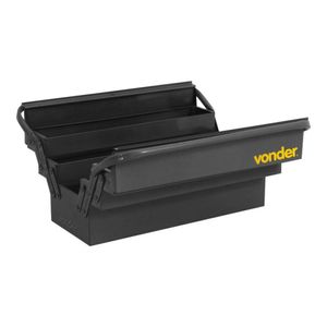 Caixa Ferramentas Metálica de 50cm x 20 cm x 19cm com 5 gavetas Vonder