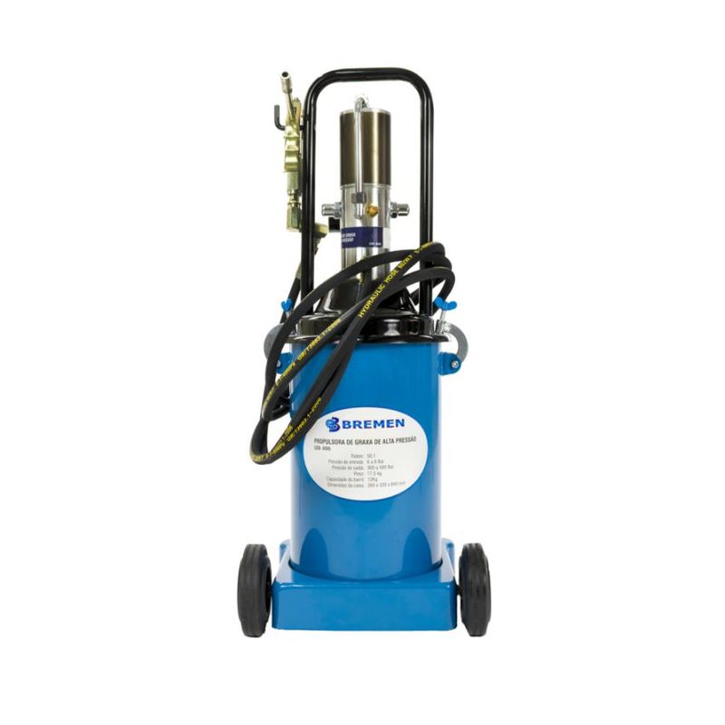 Propulsora-Pneumatica-Completa-para-Graxa-Bremen-Capacidade-12KG