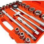 Jogo-de-Soquetes-Estriados-de-1-2--Gedore-Robust-de-8-A-32mm-com-22-Pecas