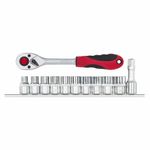 Jogo-de-Soquetes-Sextavado-1-2--Gedore-RED-10-a-19mm-com-12-Pecas
