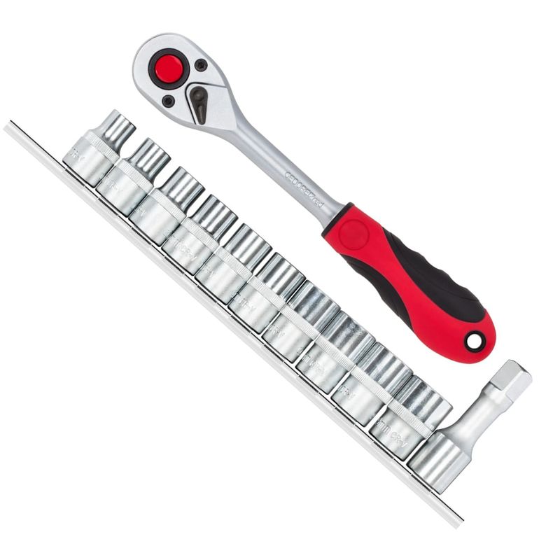 Jogo-de-Soquetes-Sextavado-1-2--Gedore-RED-10-a-19mm-com-12-Pecas
