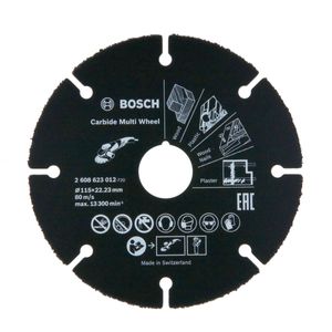 Disco Corte 115x22,23mm Para Madeira Esmerilhadeira 4 1/2"  Bosch