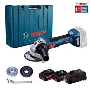 Esmerilhadeira 4.1/2 à Bateria Bosch GWS 180-LI 18 Volts 4,0 Ah