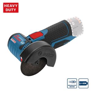 Mini Esmerilhadeira à bateria 3 Polegadas Bosch GWS 12V-76, 12V sem bateria