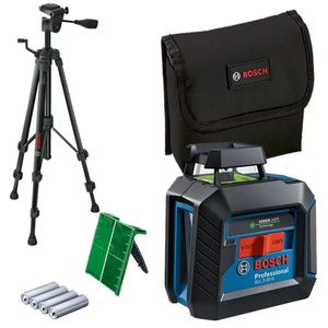 Nível à Laser Bosch GLL 220 G de linhas verdes 10 m