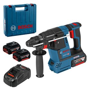 Martelo Perfurador Rompedor à Bateria Bosch 18V GBH 18V-26 com maleta