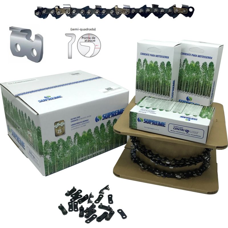 Corrente-Supreme-325-1-5mm-Semi-quadrada-2-Guias-232-dentes-Para-Motosserras