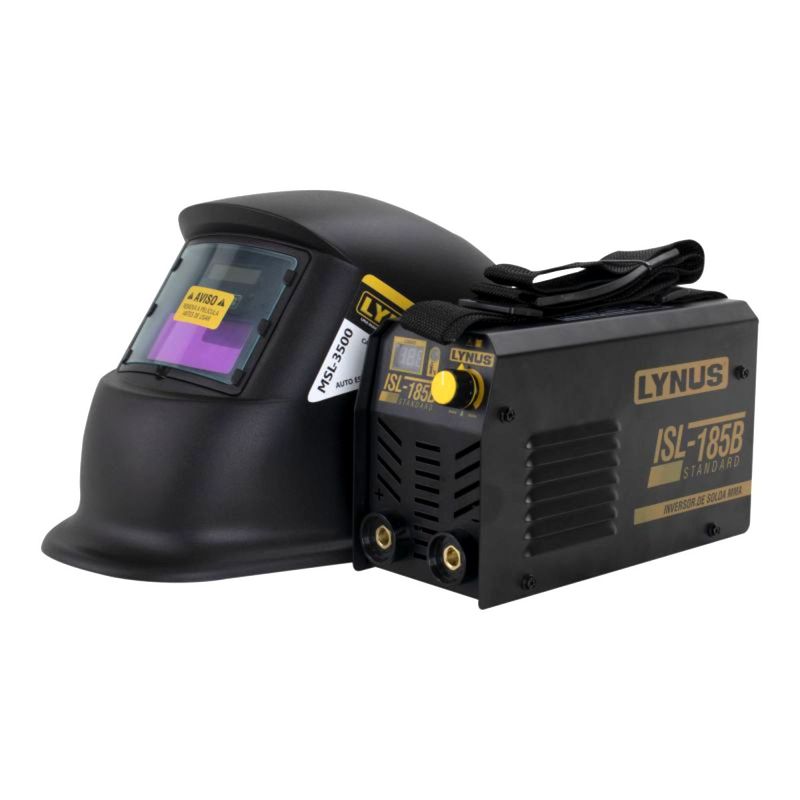 Inversor-Solda-LYNUS-KISL-185B-140A-Bivolt-com-Mascara-automatica