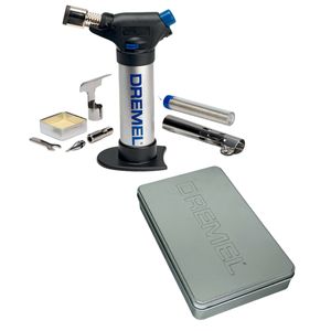 Maçarico à Gás Manual Dremel Versaflame Com 7 acessórios