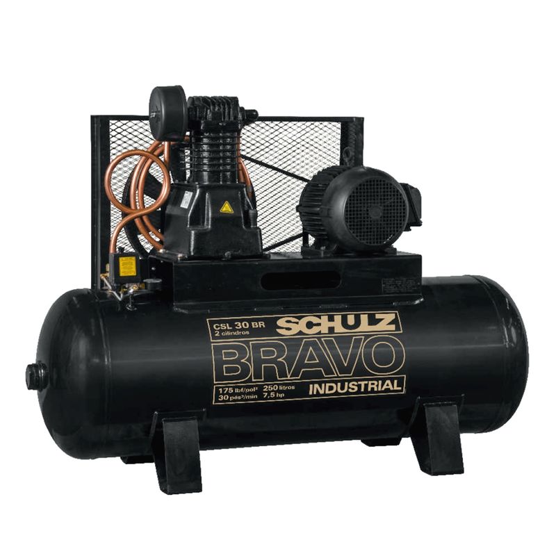 Compressor-de-Ar-Schulz-Bravo-CSL-30BR-250-30PCM-250LT-220-380V
