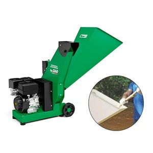 Triturador Galhos e Resíduos à Gasolina Trapp TRR-260 com Motor 15Hp