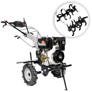 Motocultivador à Diesel Toyama TDT135R8-XP 418CC Partida Manual