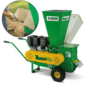 Triturador de Galhos Resíduos Trapp BIO-300G Motor Gasolina 15HP