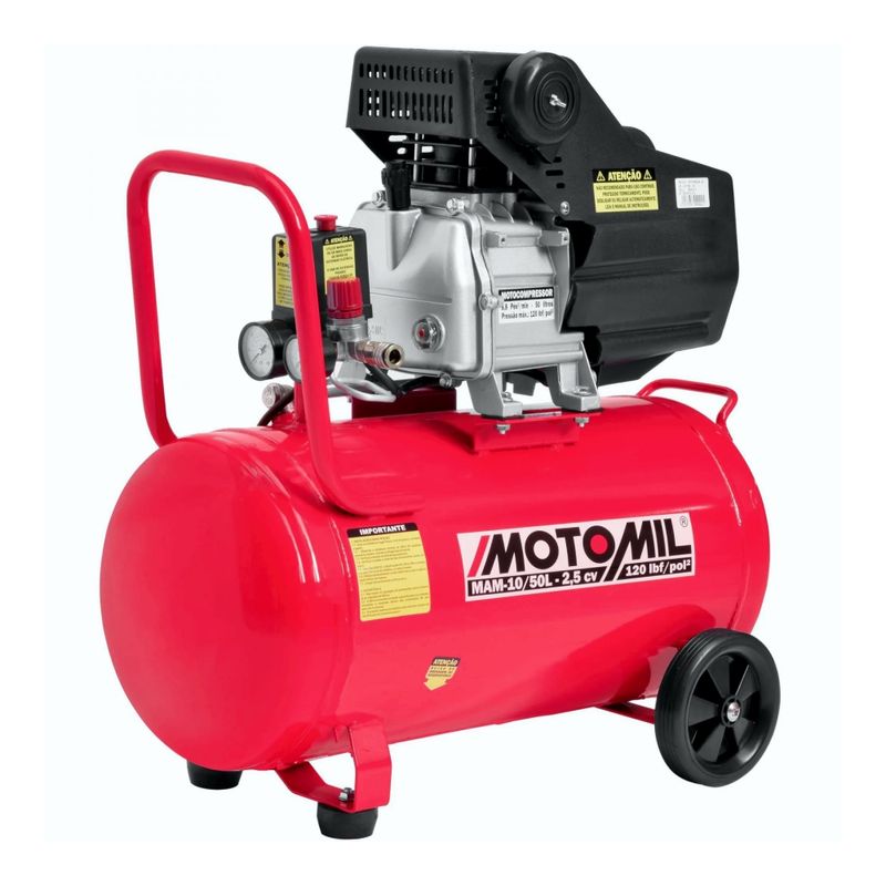 Compressor-de-Ar-Portatil-Motomil-MAM-10-50BR-120LBS-2-5HP-50LT-220V
