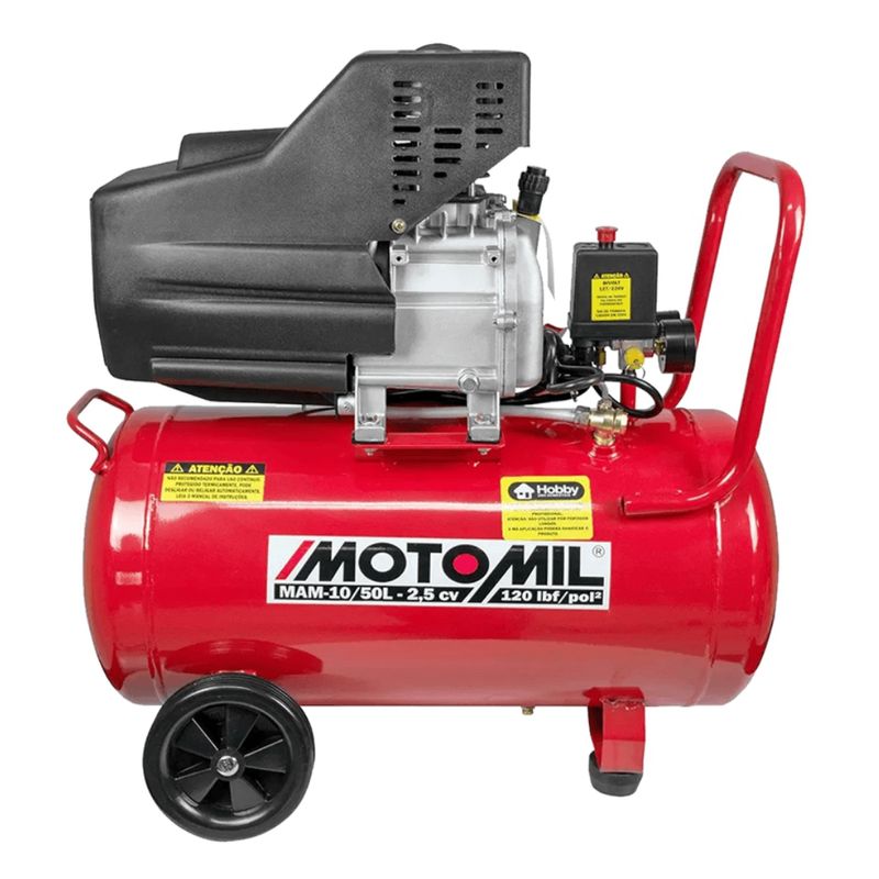 Compressor-de-Ar-Portatil-Motomil-MAM-10-50BR-120LBS-2-5HP-50LT-220V